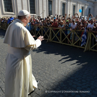 Papst Franziskus Generalaudienz